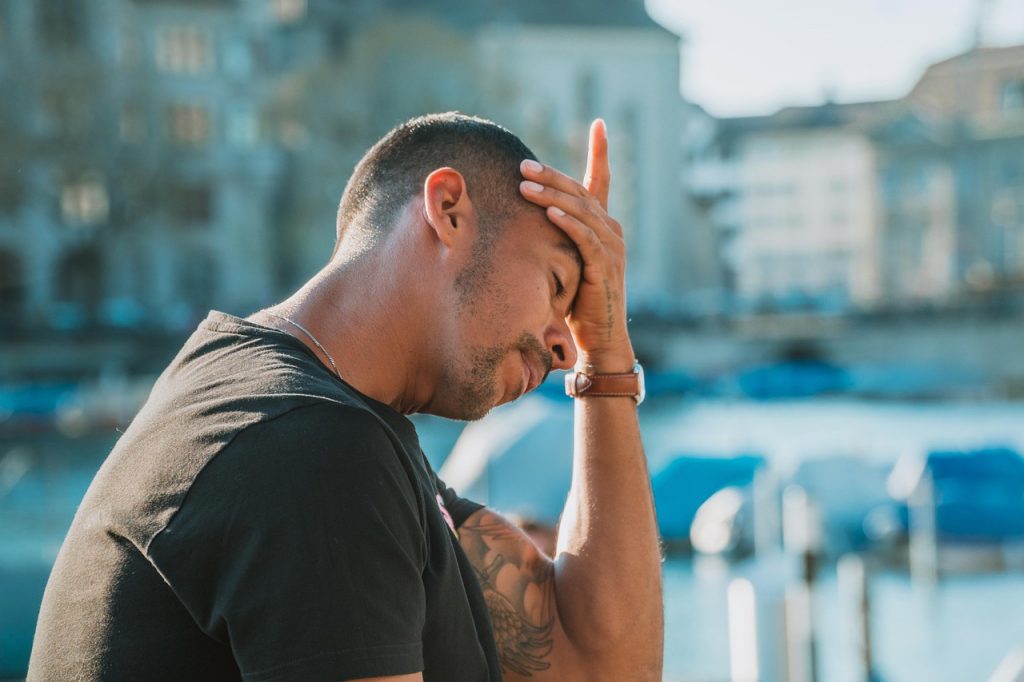 A stressed-out man decided to start stress management